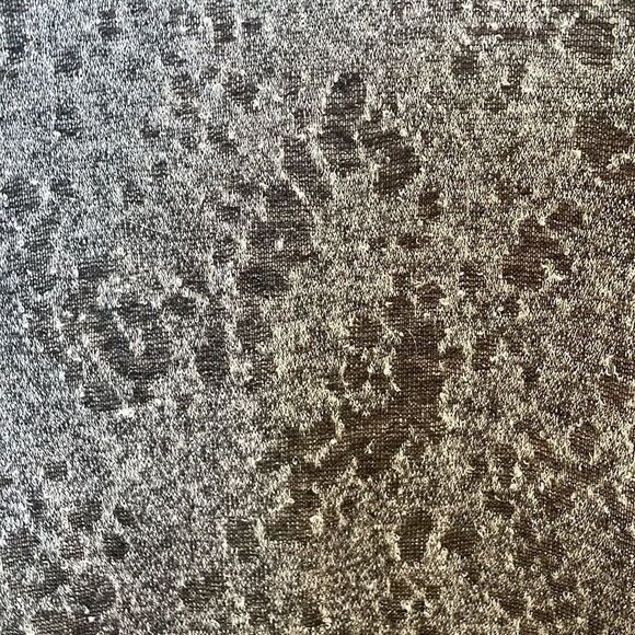 Women's Gray Distressed Sheer See-Through Sweater S - Picture 3 of 5